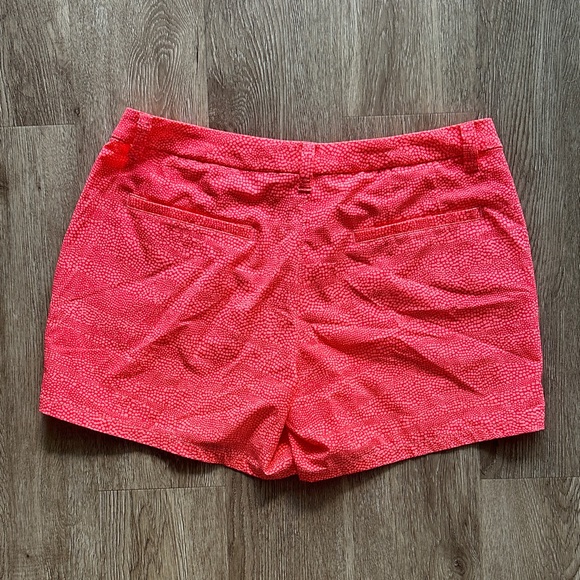 Nike Golf Dri-FIT Orange Printed Shorts Size 8 4.5" Inseam Lightweight - Picture 7 of 7